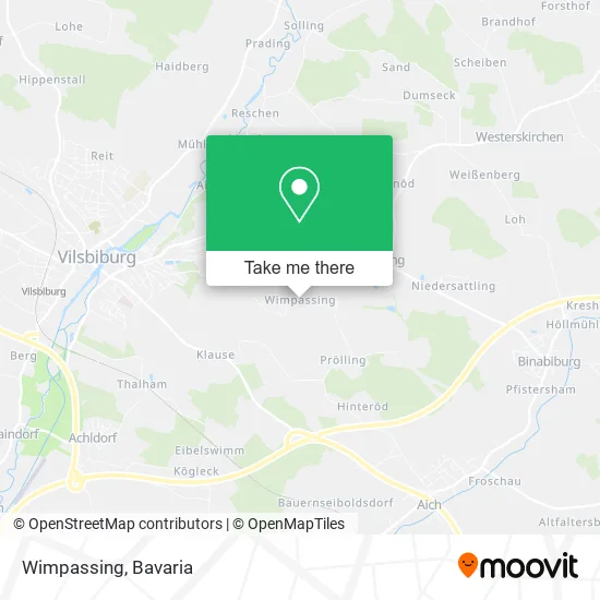 Карта Wimpassing