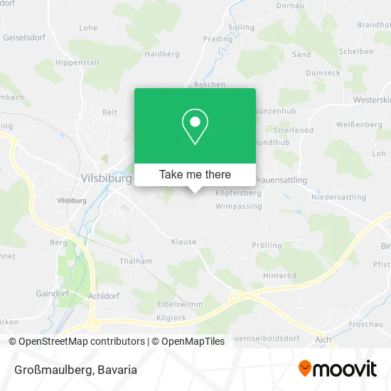 Карта Großmaulberg