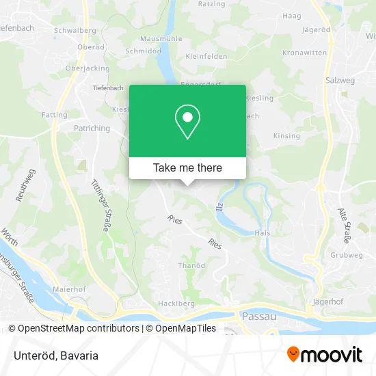 Карта Unteröd