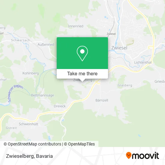 Карта Zwieselberg