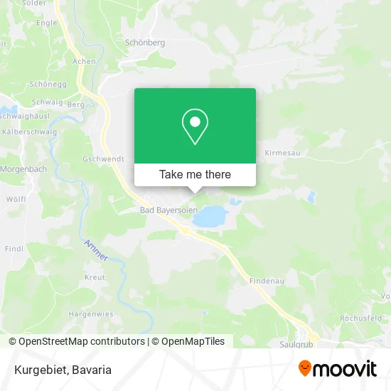 Карта Kurgebiet