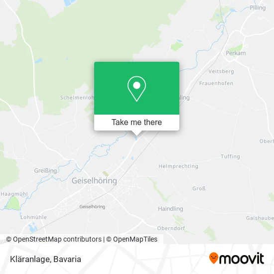 Карта Kläranlage
