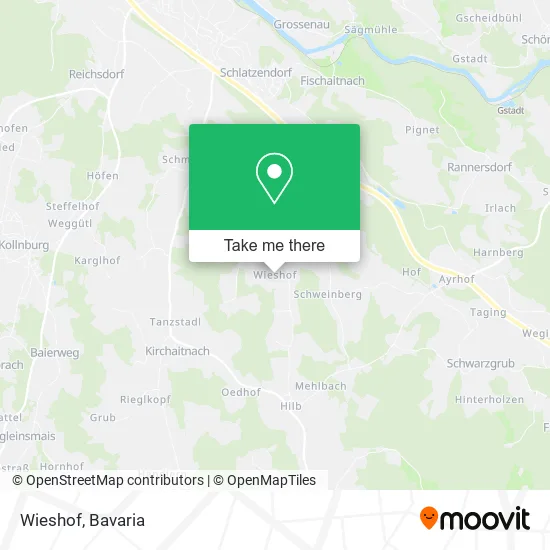 Wieshof map