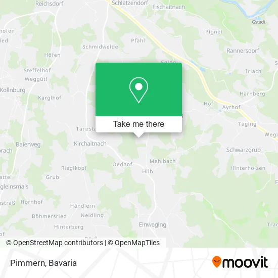Карта Pimmern