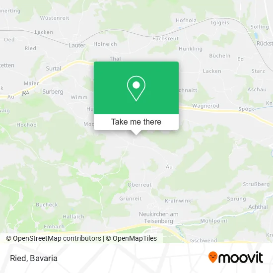 Карта Ried