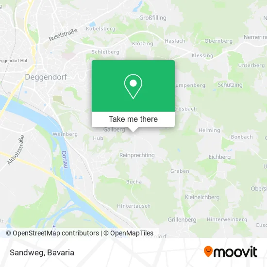 Карта Sandweg