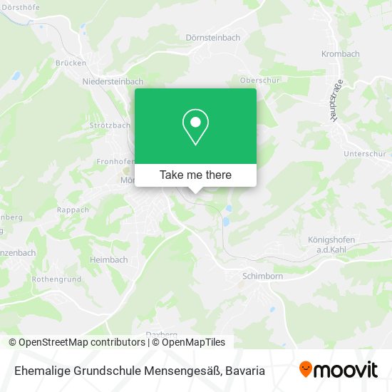Ehemalige Grundschule Mensengesäß map