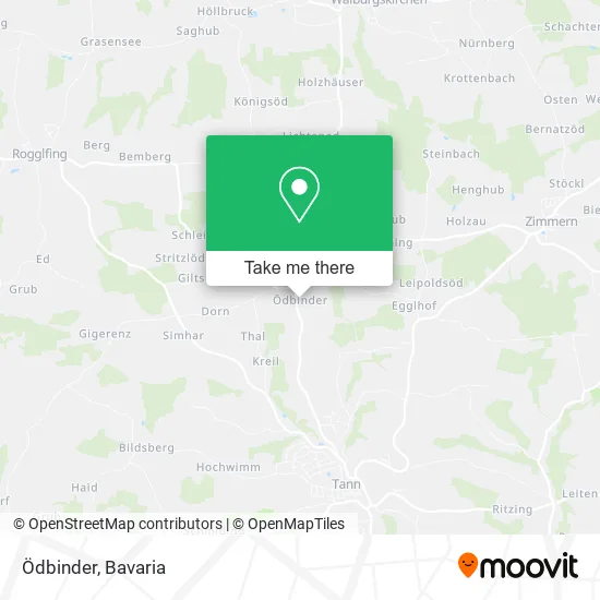 Карта Ödbinder