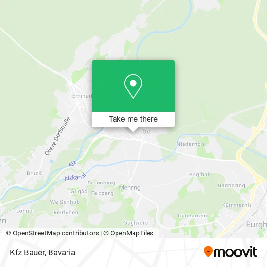 Карта Kfz Bauer