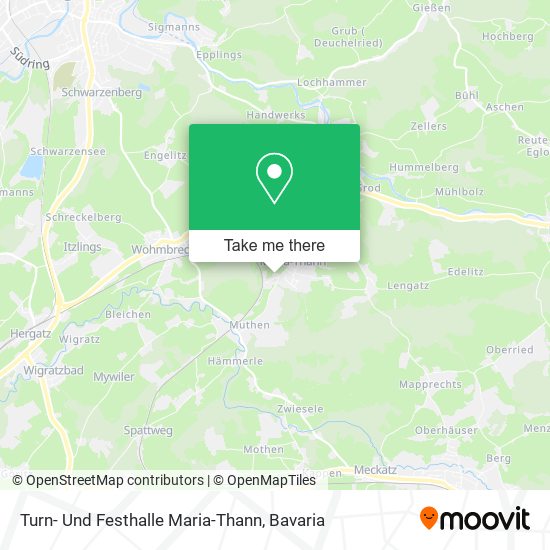 Turn- Und Festhalle Maria-Thann map