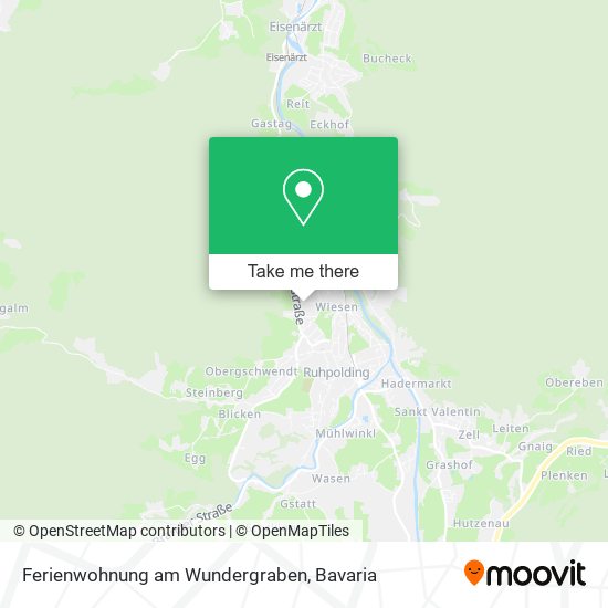 Карта Ferienwohnung am Wundergraben