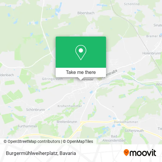 Карта Burgermühlweiherplatz