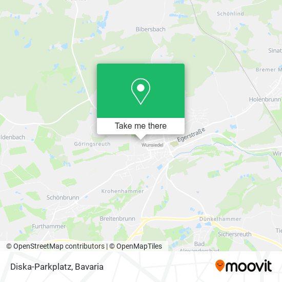 Карта Diska-Parkplatz