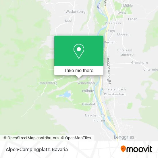 Карта Alpen-Campingplatz