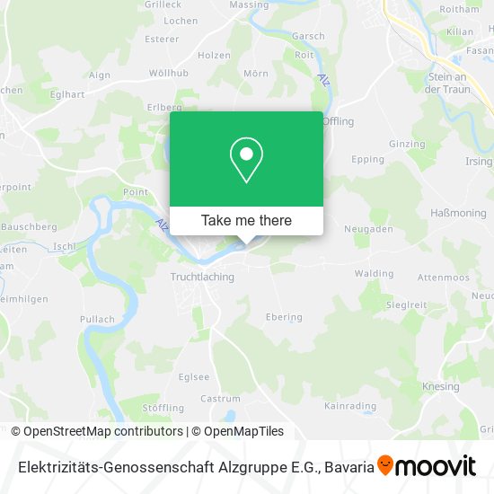 Elektrizitäts-Genossenschaft Alzgruppe E.G. map