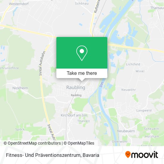 Fitness- Und Präventionszentrum map