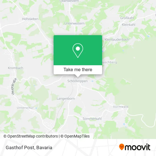Карта Gasthof Post
