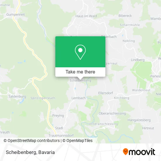 Карта Scheibenberg