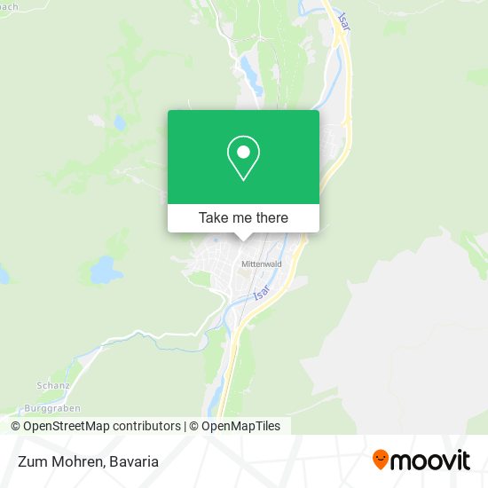 Карта Zum Mohren