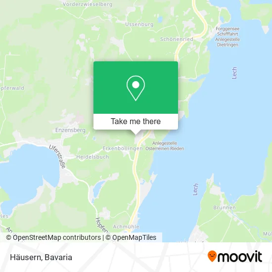 Карта Häusern