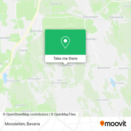 Карта Moosleiten