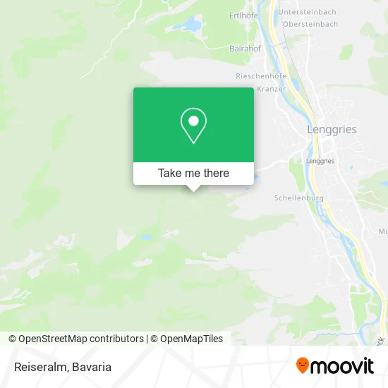 Карта Reiseralm