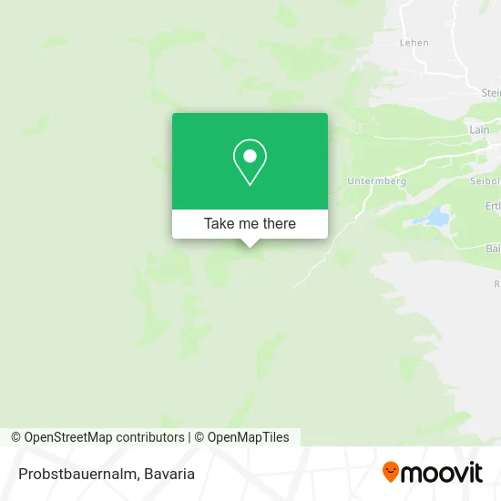 Probstbauernalm map
