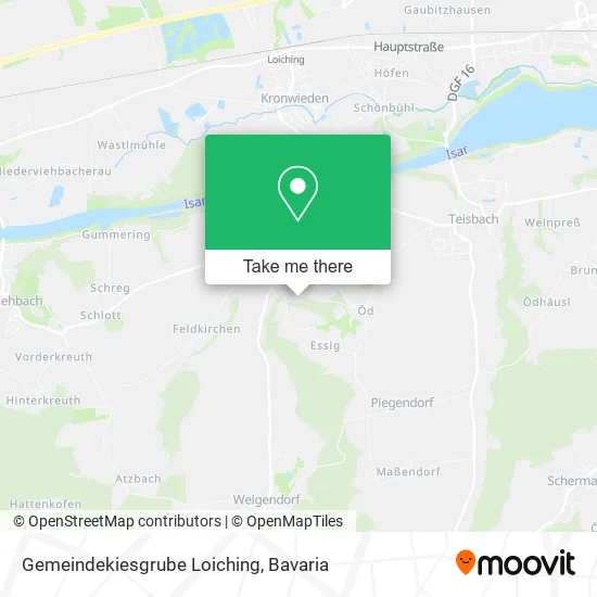 Карта Gemeindekiesgrube Loiching