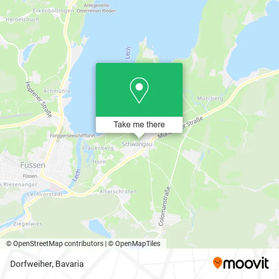Карта Dorfweiher