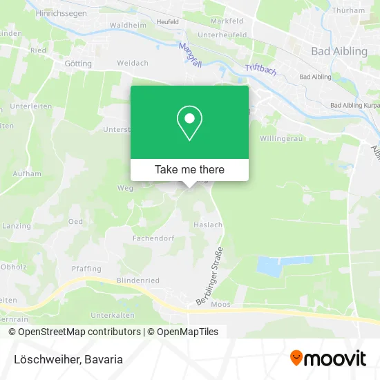 Карта Löschweiher