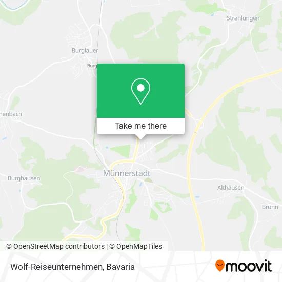 Карта Wolf-Reiseunternehmen