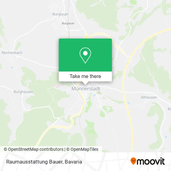 Карта Raumausstattung Bauer