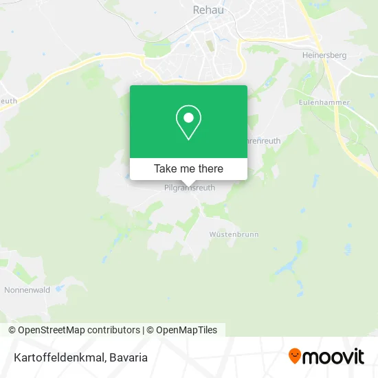 Карта Kartoffeldenkmal