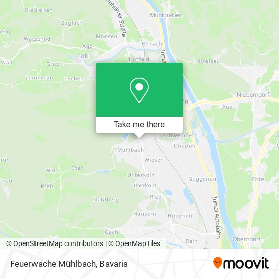 Feuerwache Mühlbach map