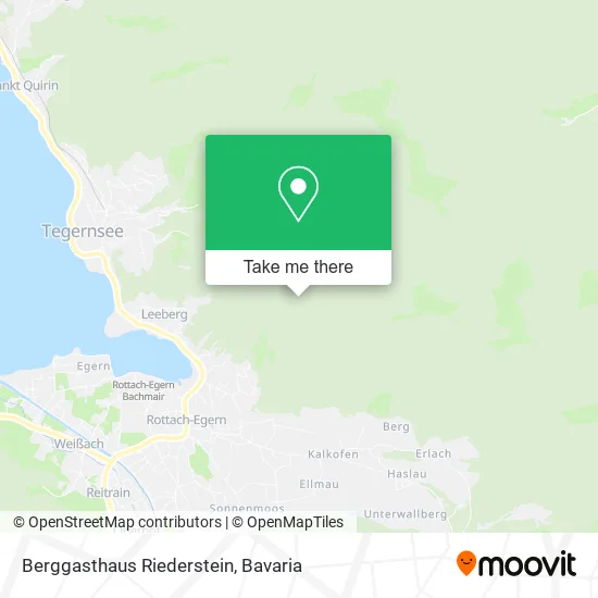 Карта Berggasthaus Riederstein