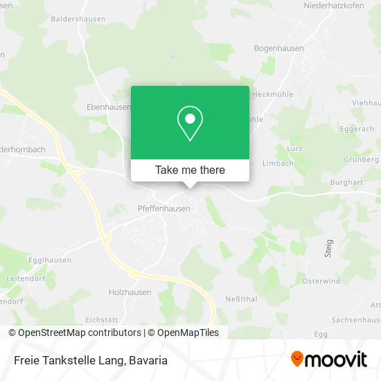 Карта Freie Tankstelle Lang