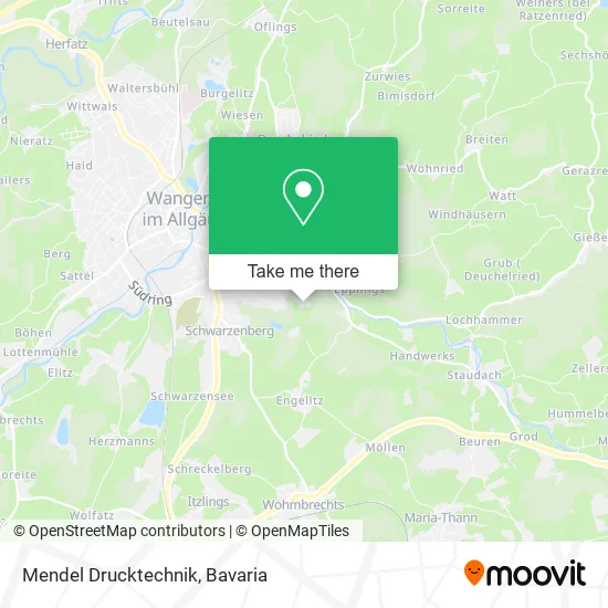 Карта Mendel Drucktechnik
