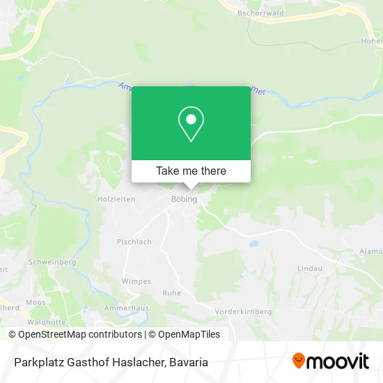 Карта Parkplatz Gasthof Haslacher