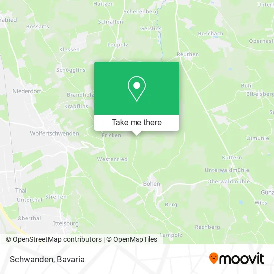 Карта Schwanden