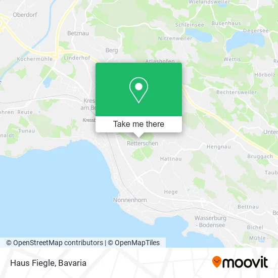 Карта Haus Fiegle