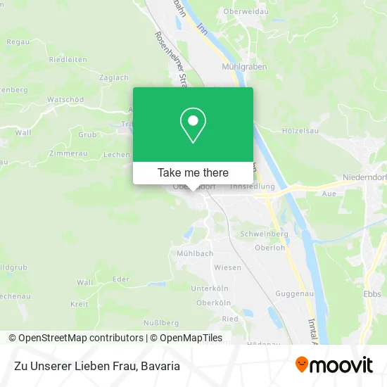 Карта Zu Unserer Lieben Frau