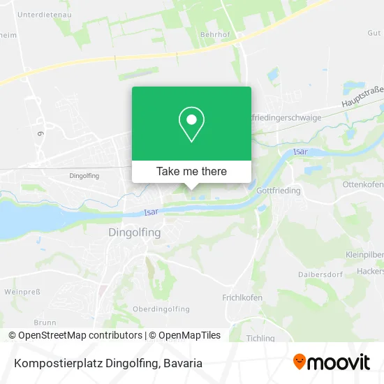 Карта Kompostierplatz Dingolfing
