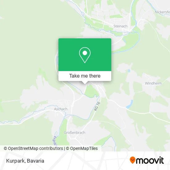 Карта Kurpark
