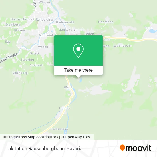 Карта Talstation Rauschbergbahn