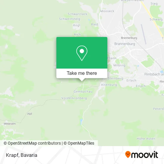 Карта Krapf