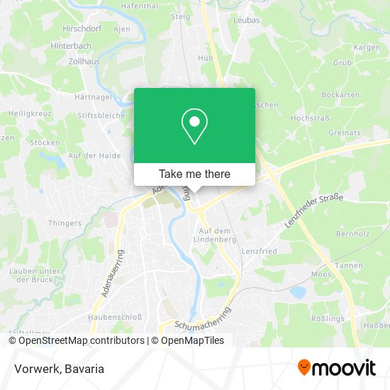 Карта Vorwerk