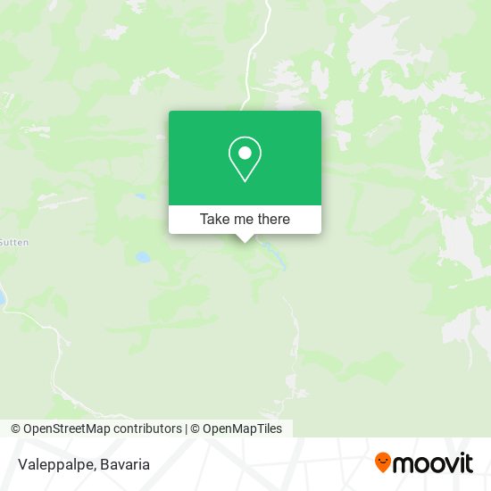 Valeppalpe map