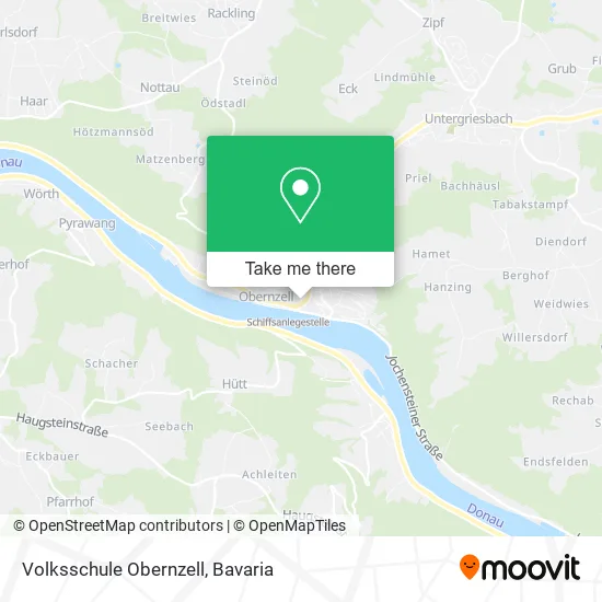 Карта Volksschule Obernzell