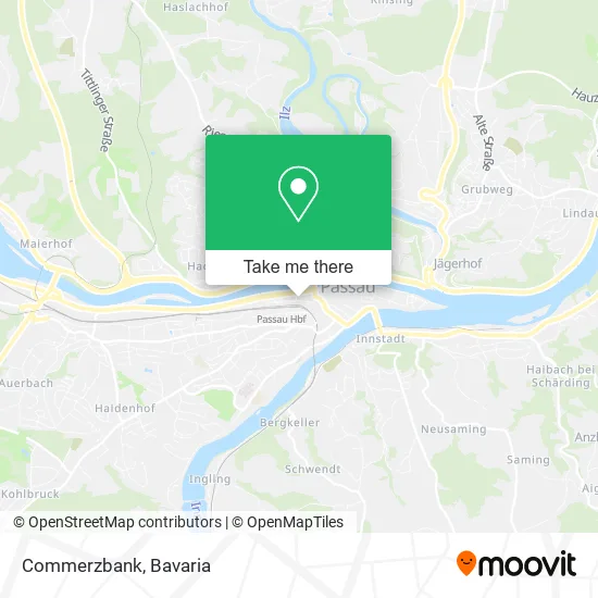 Карта Commerzbank