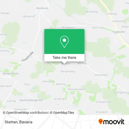 Карта Stetten